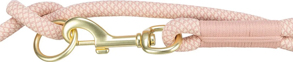 Trixie Soft Rope Hondenriem - Verstelbaar Roze - afbeelding 6 van 6