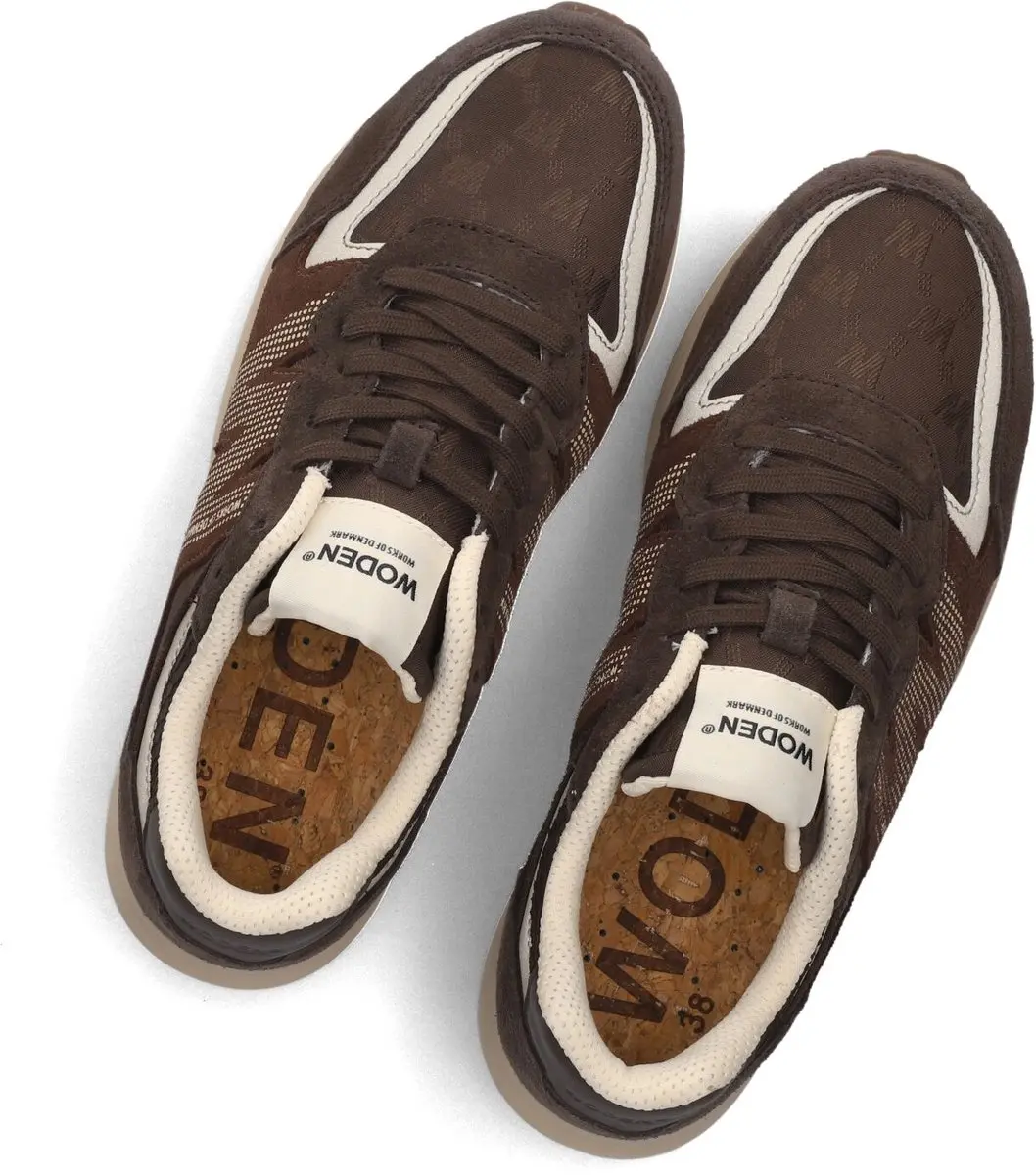 Woden Rigmor Heritage Sneakers - Bruin - Maat 39 - afbeelding 3 van 6