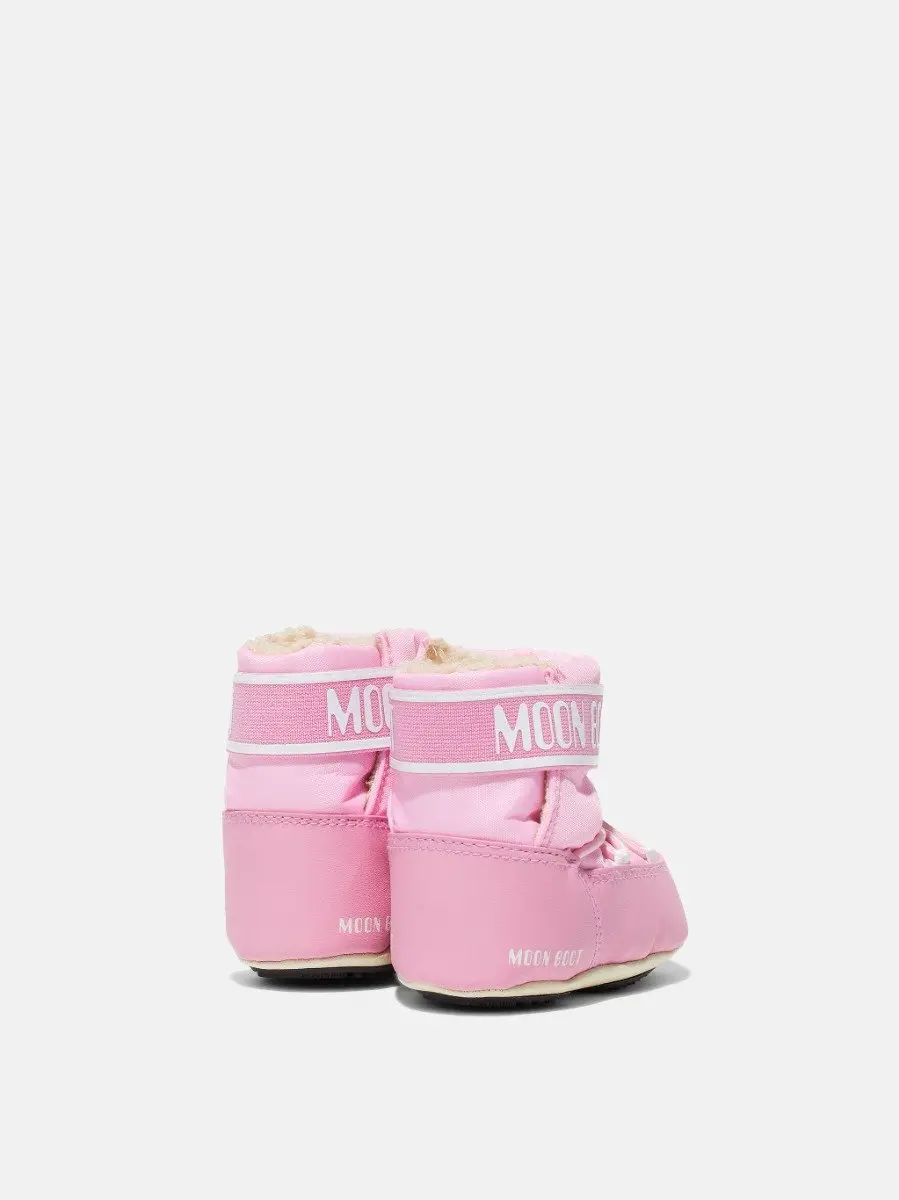MOON BOOT CRIB BABY LICHT ROZE Thermoboots / Snowboots / Sneeuwlaarzen Meisje