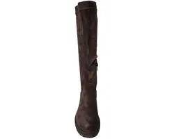 Monshoe 1.26.68.002.01 Lange Laarzen Bruin Suede Dames 42 - afbeelding 2 van 4
