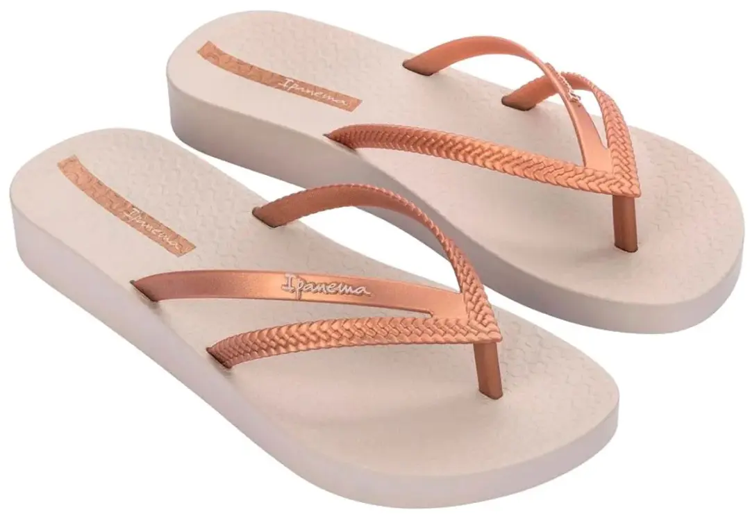 Ipanema Anatomic Bossa Soft Teenslipper Beige - afbeelding 2 van 6
