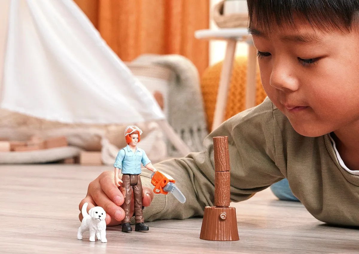 Schleich Farm World Boswachter 81475 - Meerkleurig