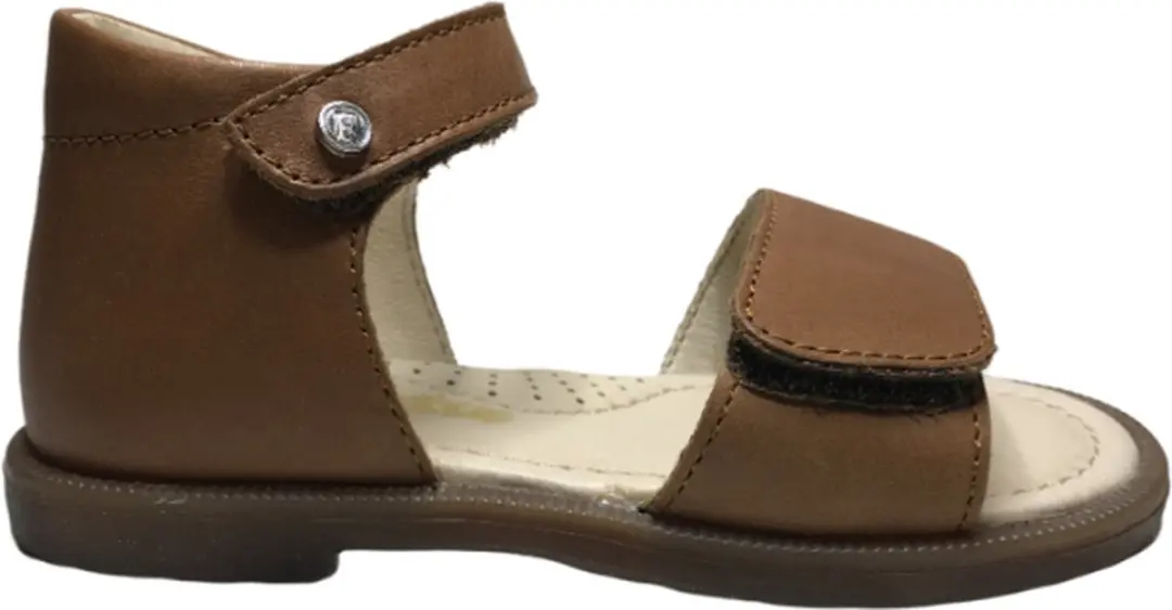 Falcotto Silt Lederen Sandalen 23 Cognac