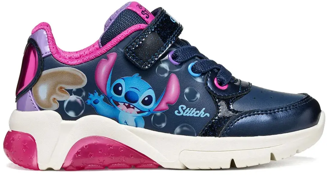 Geox Fadinlight E Met Lichten Schoenen Blauw EU 35 Meisje