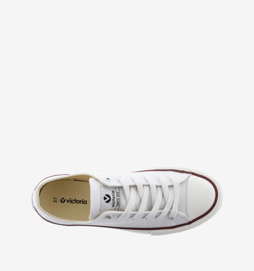 Victoria Tribu Toile Trainers Wit - afbeelding 5 van 5