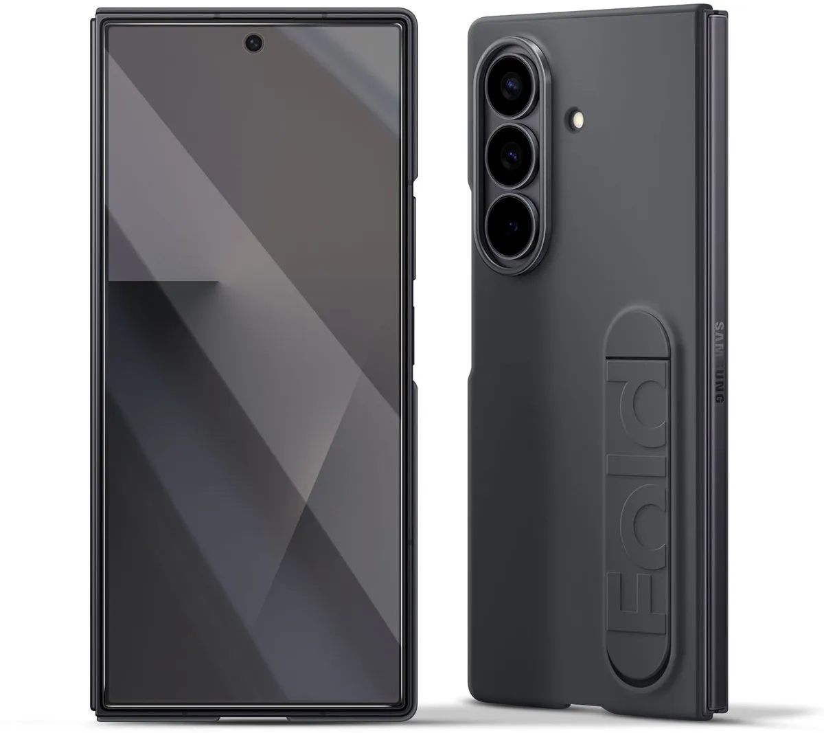 Samsung Galaxy Z Fold 7 Silicone Hoesje - Zwart