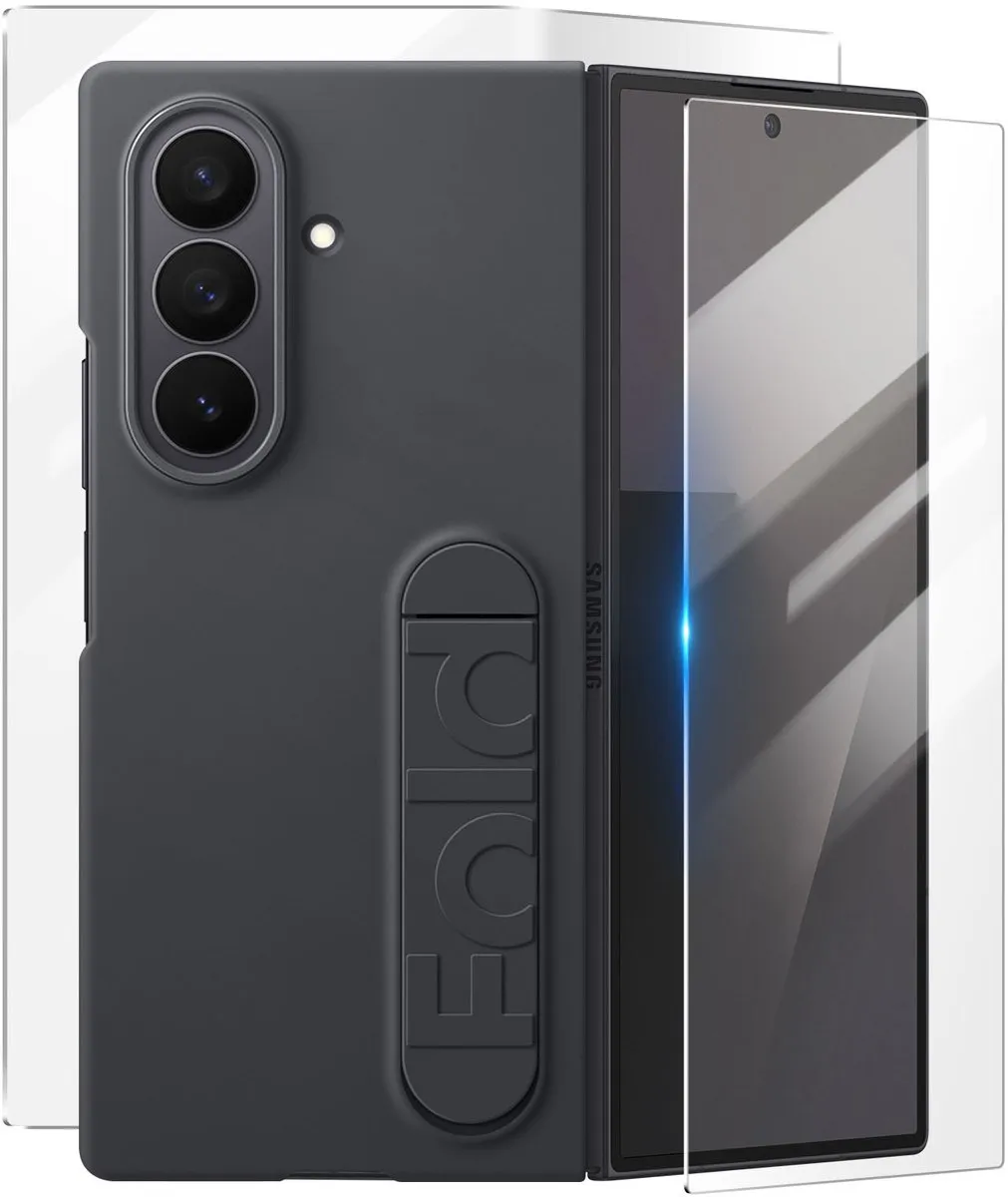 Samsung Galaxy Z Fold 7 Silicone Hoesje - Zwart