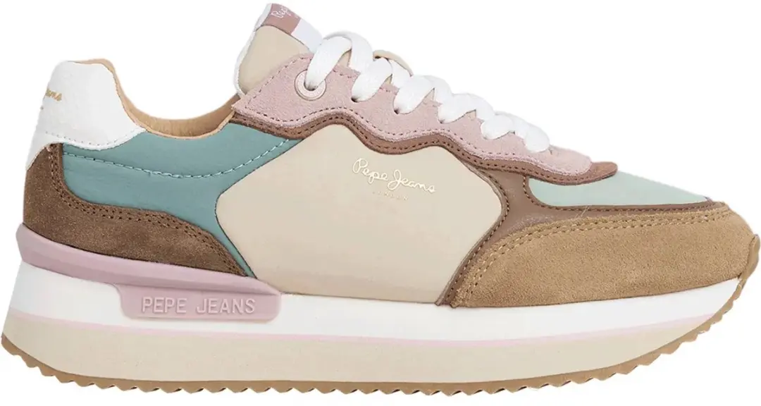 Pepe Jeans Rusper Combi Schoenen Beige EU 39 Vrouw