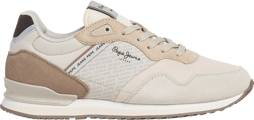 Pepe Jeans London Logo Schoenen Beige EU 36 Vrouw