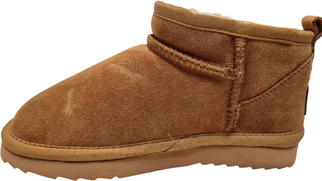Warmbat Durack Suede Boot Dames - Cognac - afbeelding 4 van 6
