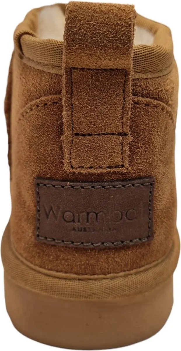 Warmbat Durack Suede Boot Dames - Cognac - afbeelding 3 van 6