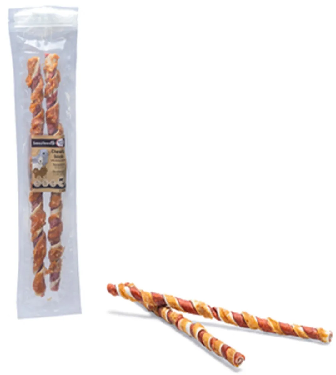 Beeztees Kauwsticks Kip/Rund 2 Stuks