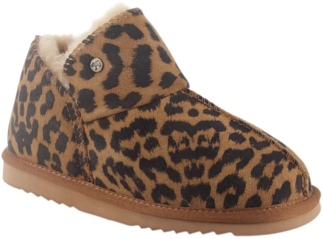 Warmbat Willow Print Panther Dames Sloffen