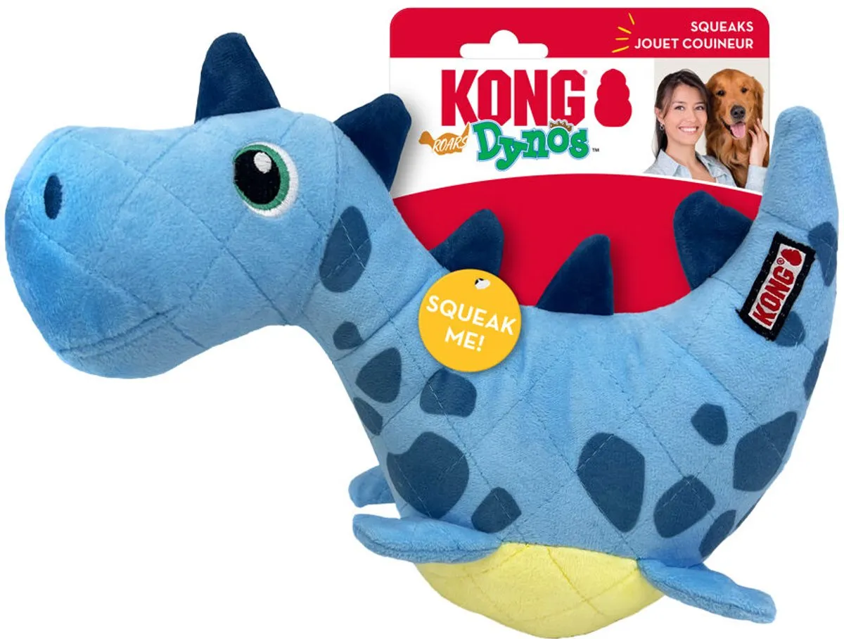 KONG Dynos Roars Groene Hondenspeeltjes - Medium/Large