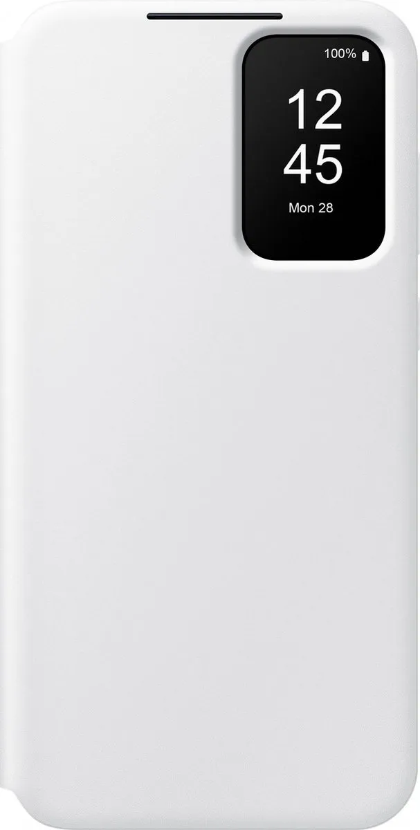 Samsung Smart View Wallet Case Galaxy A35 5G - Wit