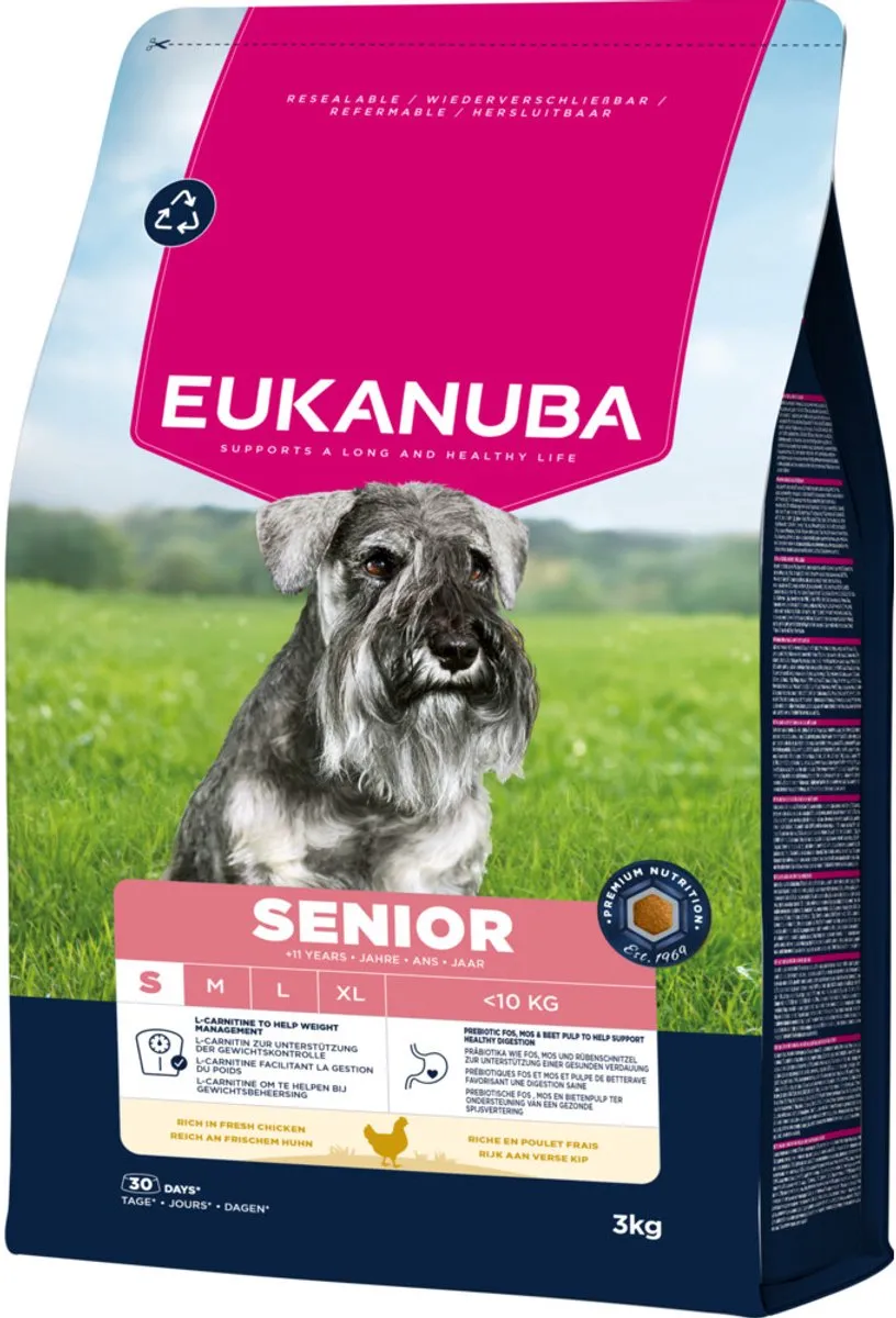 Eukanuba Life Care Dog Senior Small Kip