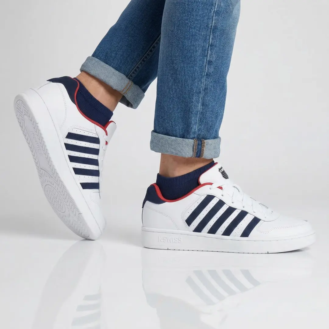 K-Swiss Court Palisades heren sneakers - Wit - afbeelding 2 van 6