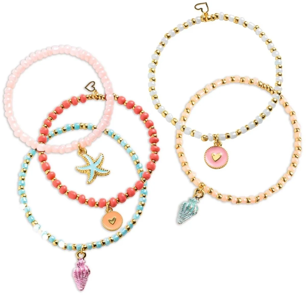 Djeco Sea Multi-wrap Armbandenset - Multicolor