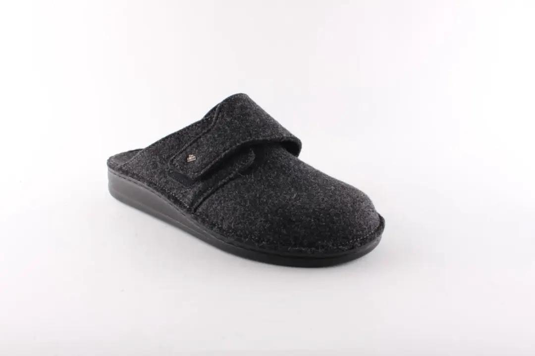 Finn Comfort Tirol Heren-slippers Antraciet