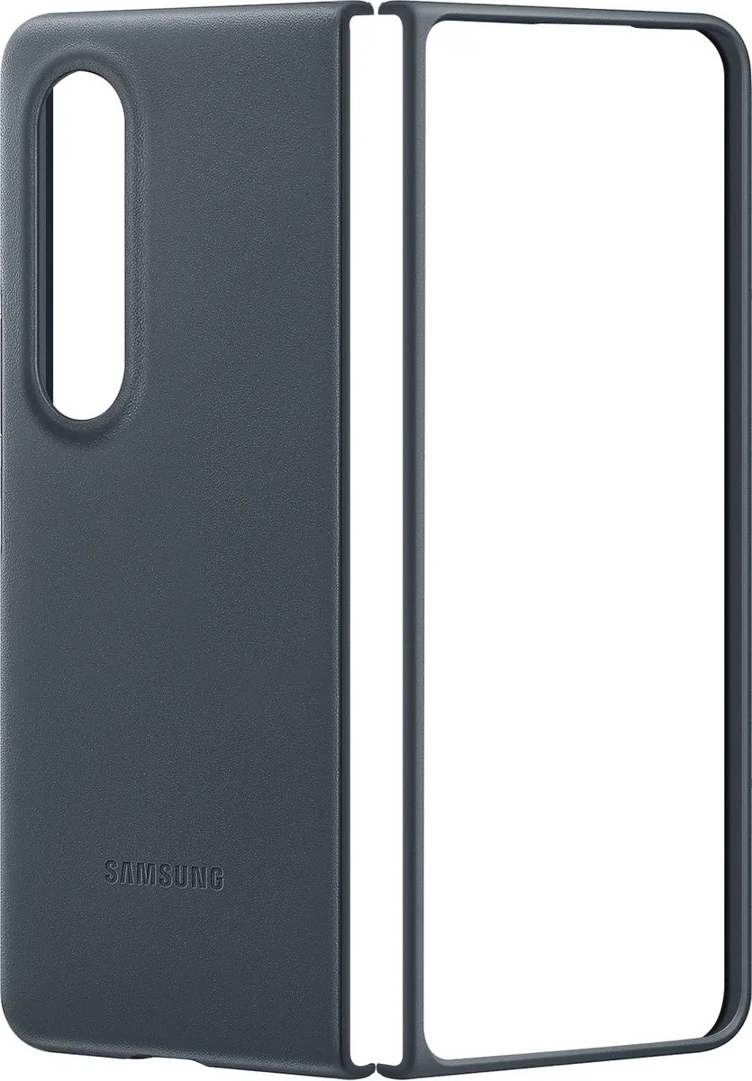 Samsung Leather Cover Galaxy Z Fold4 Graygreen - EF-VF936LJEGWW