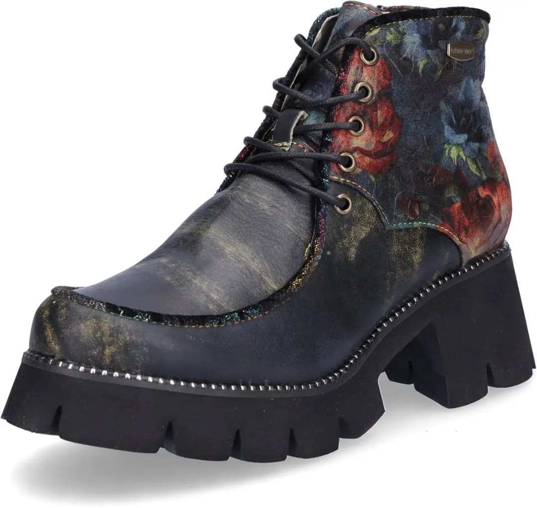 Laura Vita dames veterlaars Omio 65 zwart