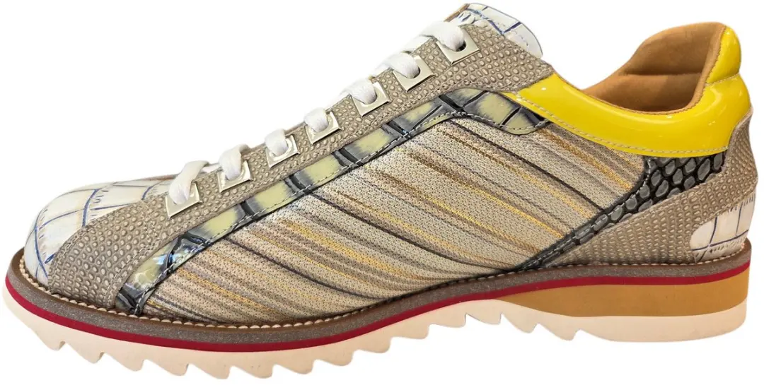Laura Vita Achille 12 Sneakers Beige/Geel Leer Heren - Beige/Geel - 40 - afbeelding 4 van 4