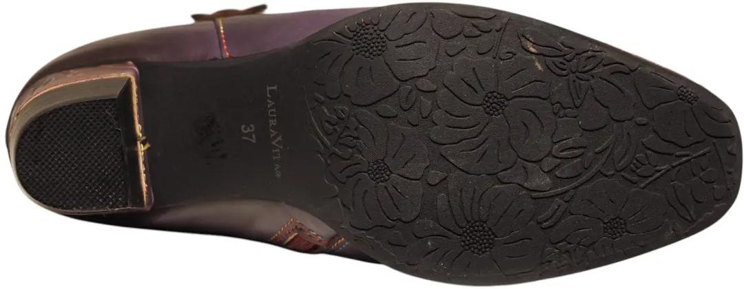 Laura Vita Cendrillon 24 enkellaars - Paars-Lila - afbeelding 3 van 6