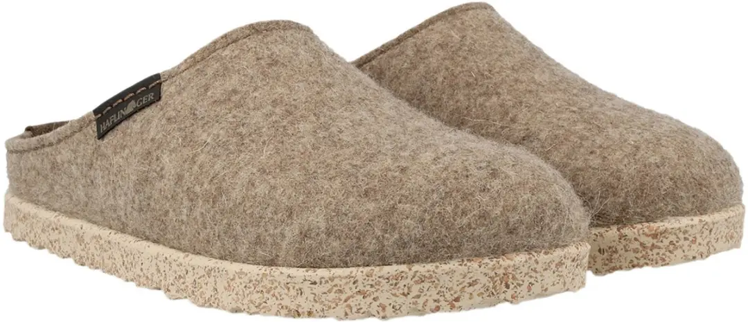 Haflinger Manhattan Clog Heren Pantoffel 46 Beige/Bruin - afbeelding 6 van 6