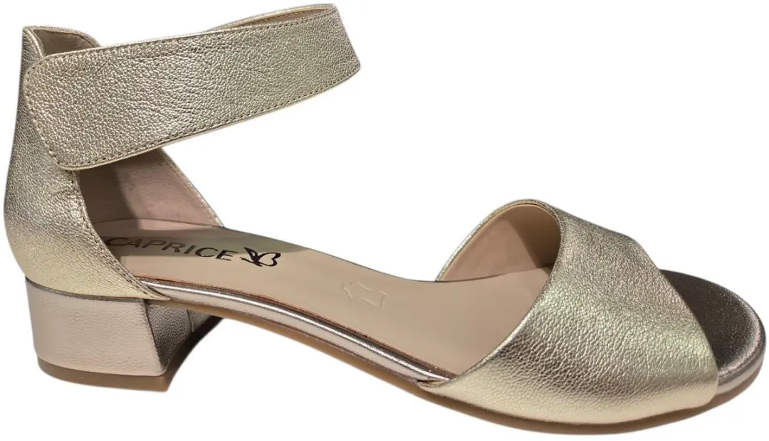 Caprice 9-9-28212-42 959 G Sandaletten Goud Metallic Leer Dames