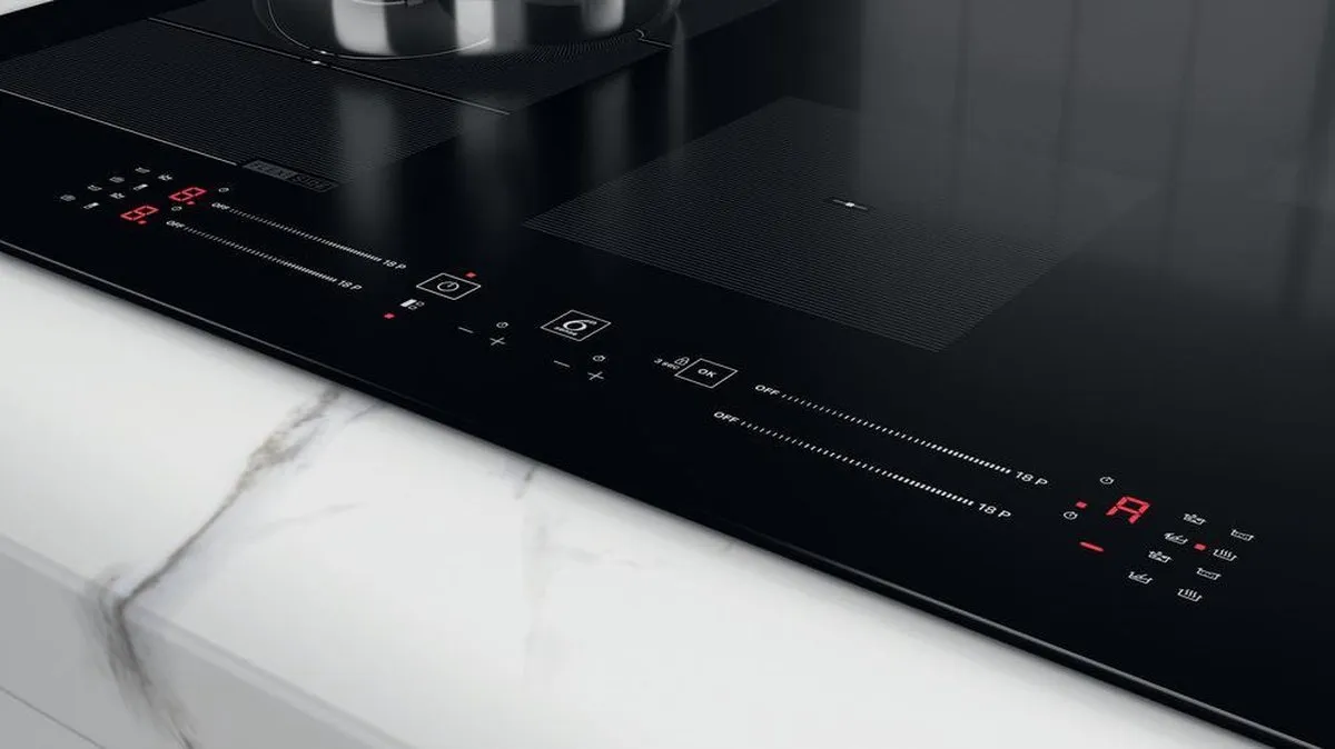 Whirlpool WFS0377NE/IXL Inbouw Inductiekookplaat 4 Zones - Zwart