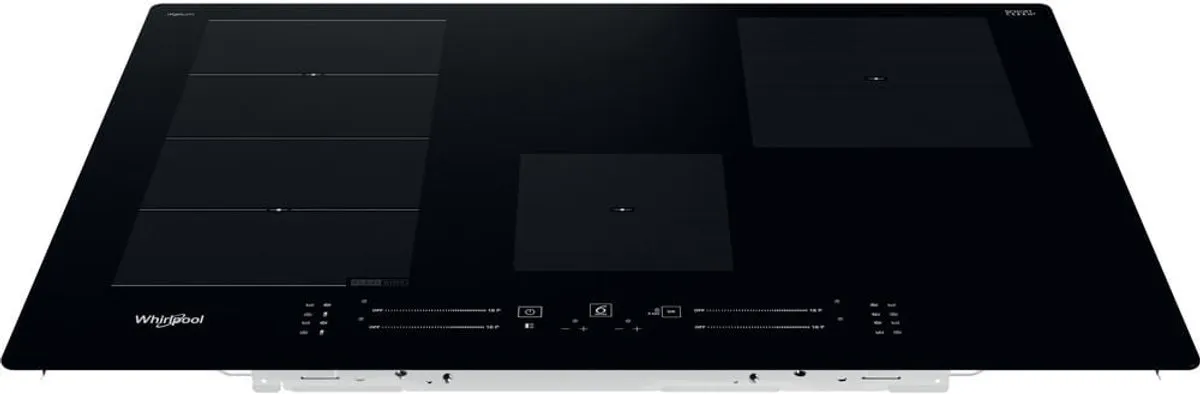 Whirlpool WFS0377NE/IXL Inbouw Inductiekookplaat 4 Zones - Zwart