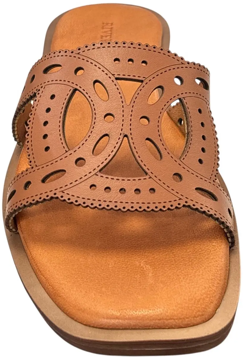River Woods Slipper Cognac