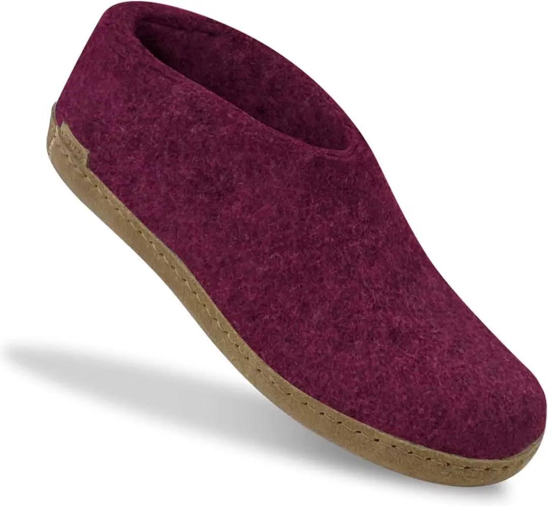 Glerups A-07-00 Pantoffels Cranberry - afbeelding 3 van 6