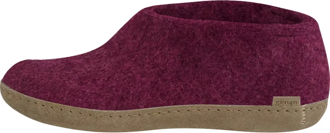 Glerups A-07-00 Pantoffels Cranberry - afbeelding 4 van 6