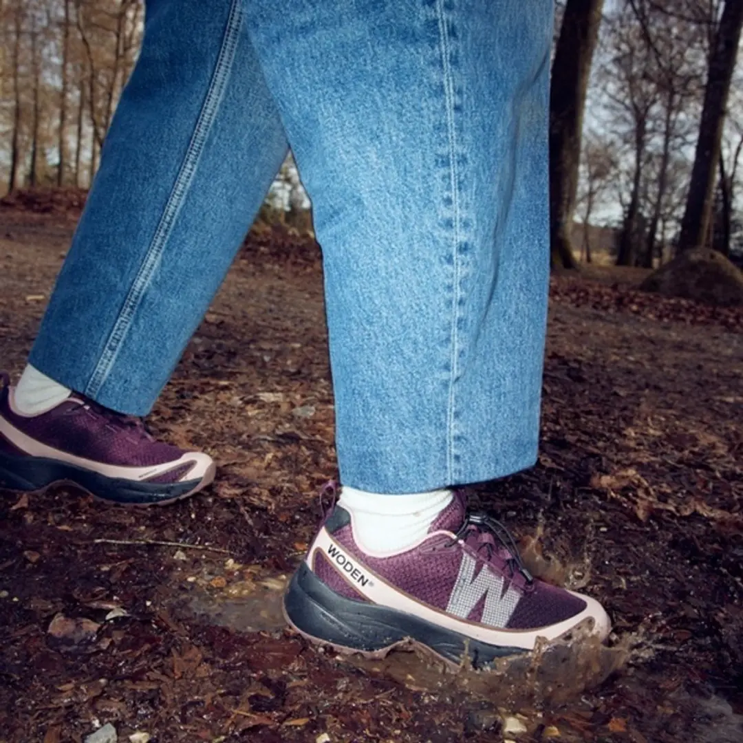 Woden Selma Waterproof sneakers - Rood - afbeelding 3 van 6