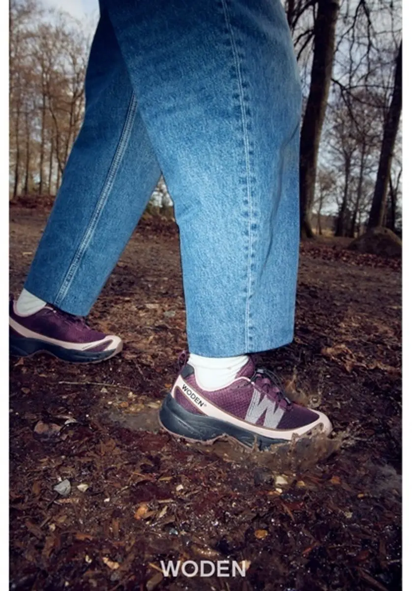 Woden Selma Waterproof sneakers - Rood - afbeelding 4 van 6