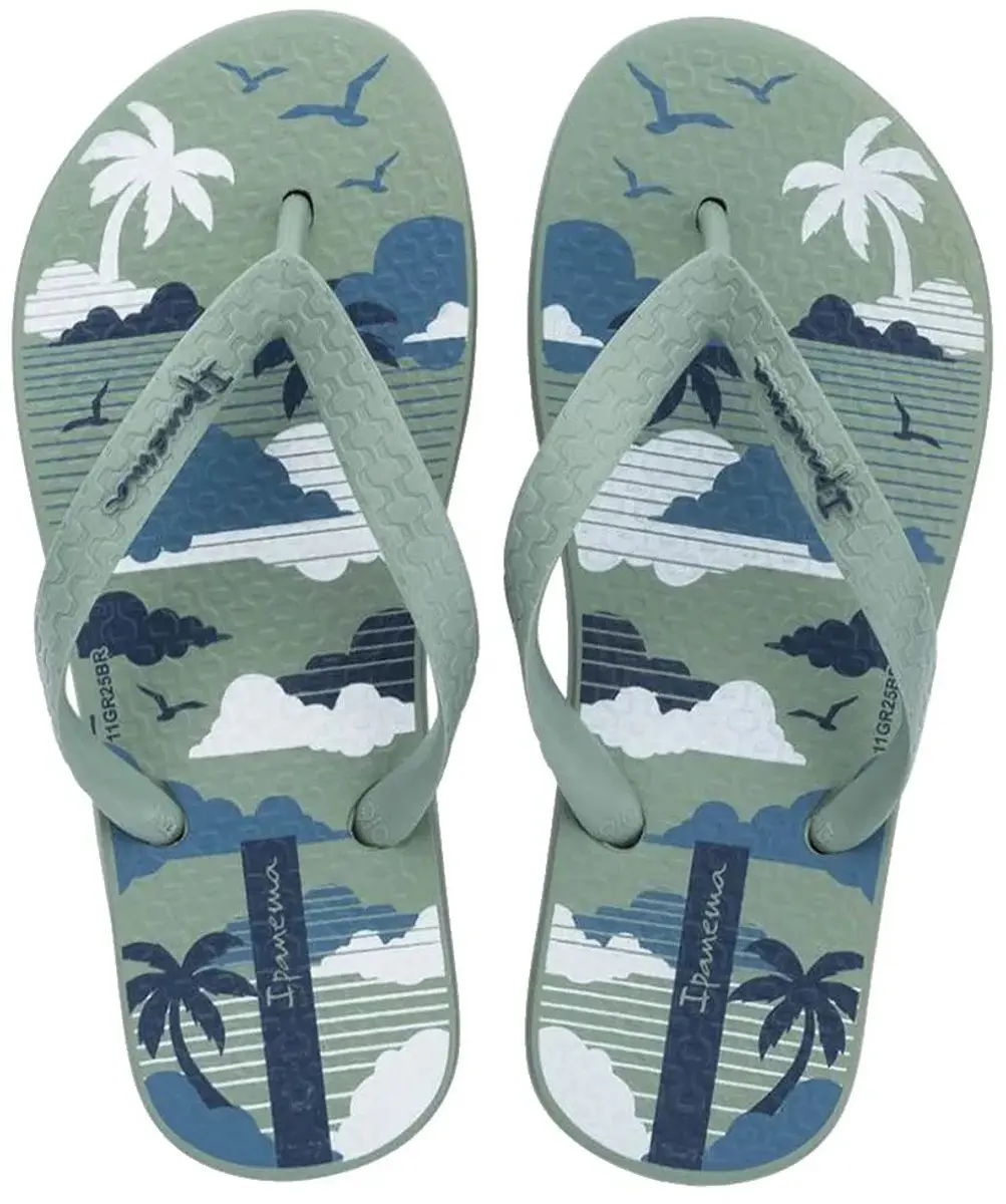 Ipanema Temas Boys Kids Teenslippers Groen - afbeelding 3 van 6