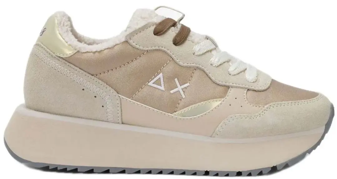 Sun68 Big Ally Teddy Schoenen Beige EU 38 Vrouw
