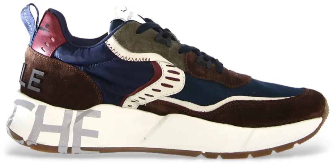 Voile blanche Leren sportschoenen Club 01 multicolour