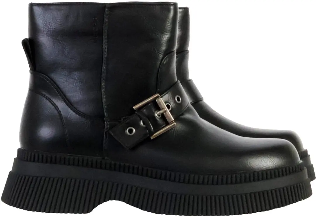Capital-enkellaars met riem