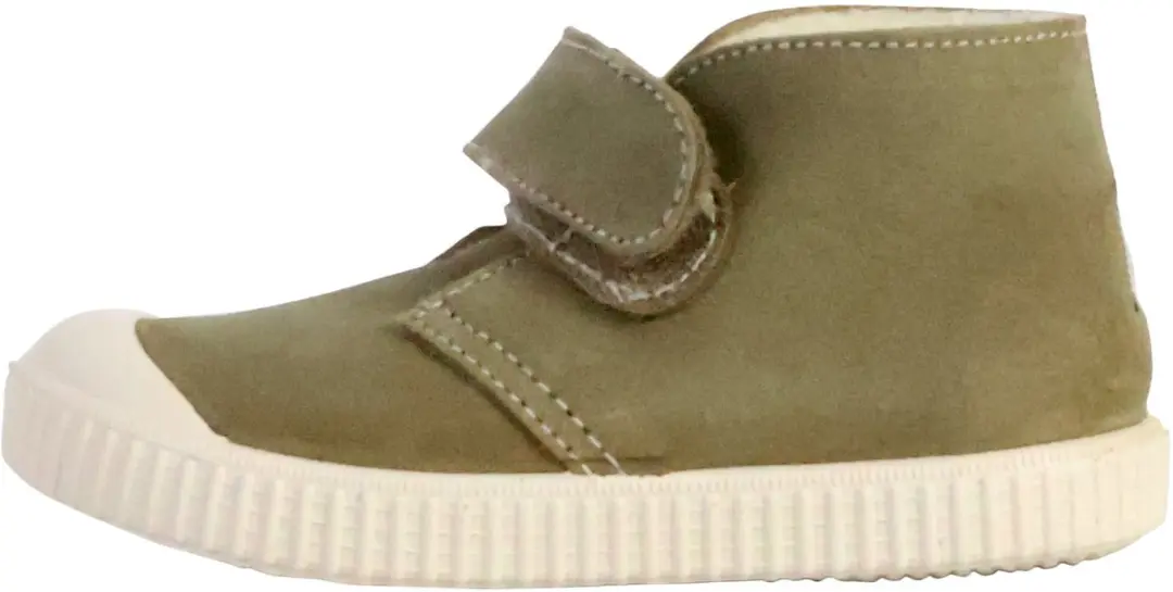 Victoria Tiempo Leren Sneakers Groen