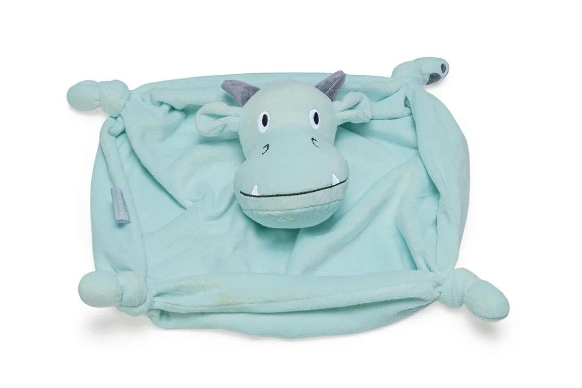 Beeztees Puppy Knuffeldoek Draak - Groen 31,5x25x7,5cm