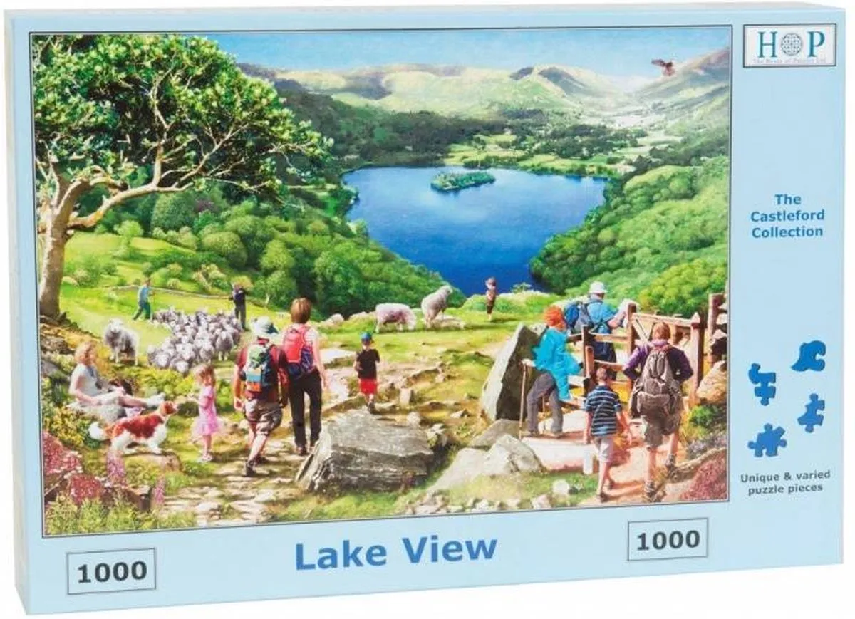 House Of Puzzles Lake View Legpuzzel 1000 Stuks HP0413