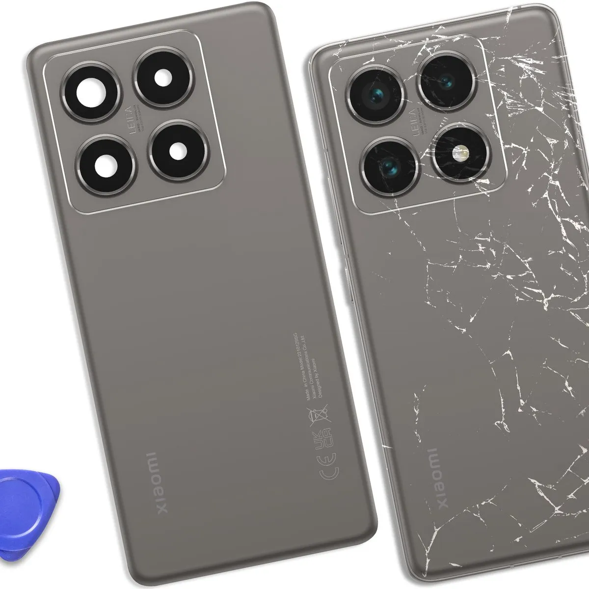 Xiaomi Achterruit Xiaomi 14T Pro - Grijs