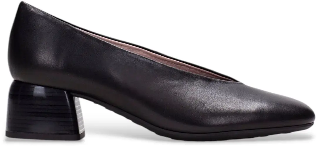 Hispanitas Zwarte leren schoenen Varsovia