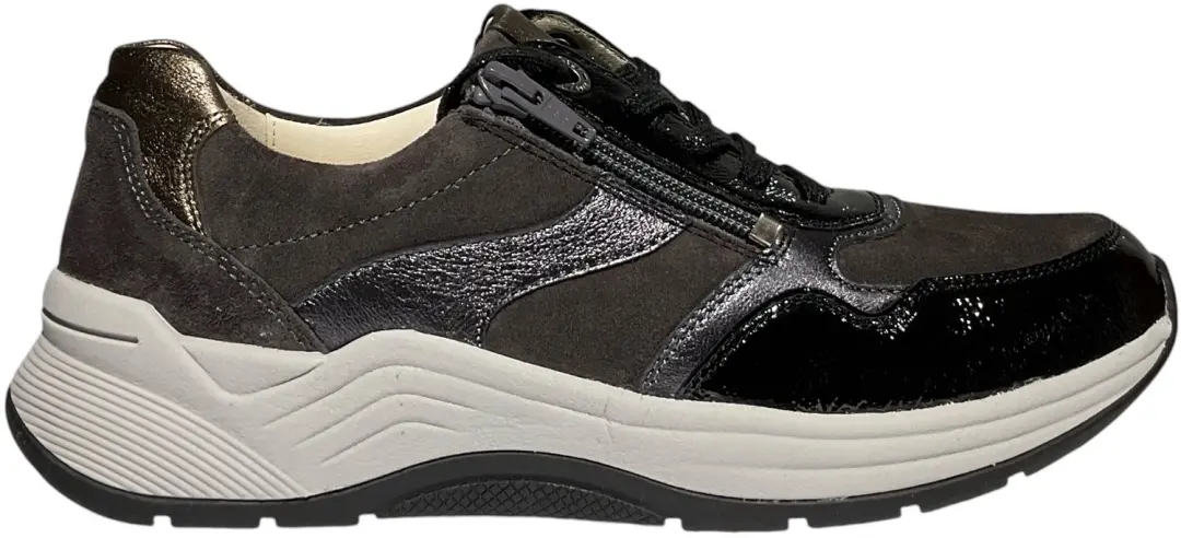 Ganter sneaker G zwart/grijs