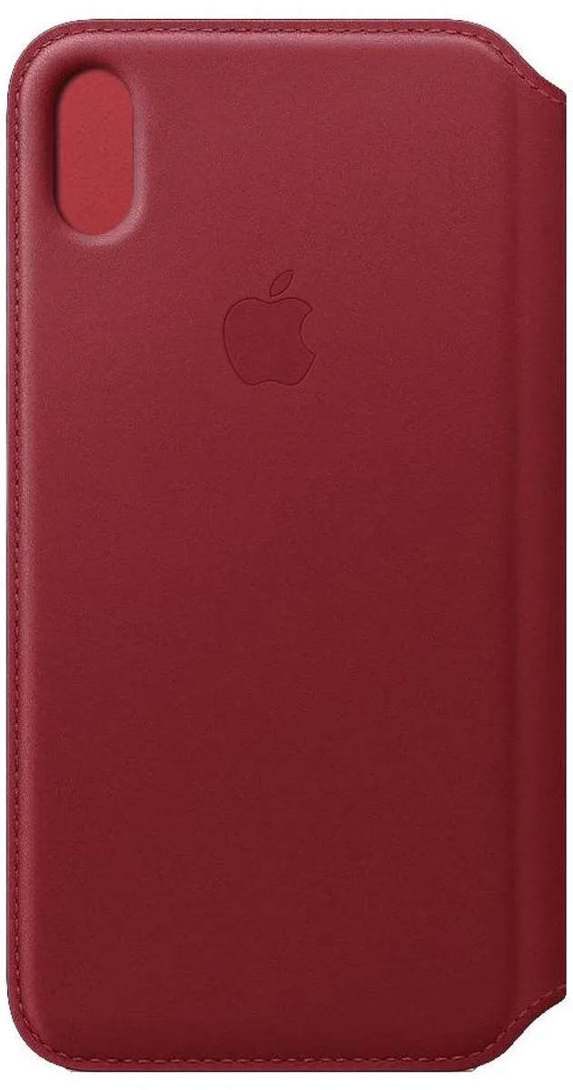 Apple Folio Hoesje MRX32ZM/A - iPhone Xs Max - Rood