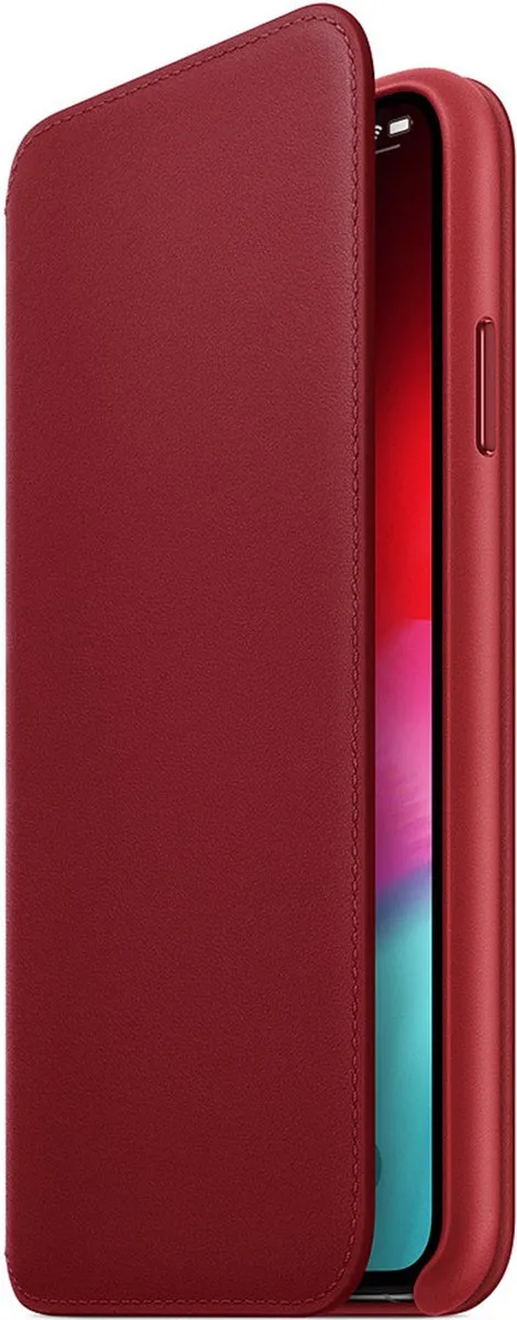 Apple Folio Hoesje MRX32ZM/A - iPhone Xs Max - Rood