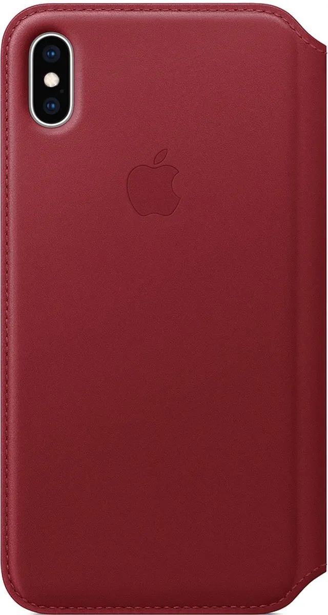 Apple Folio Hoesje MRX32ZM/A - iPhone Xs Max - Rood