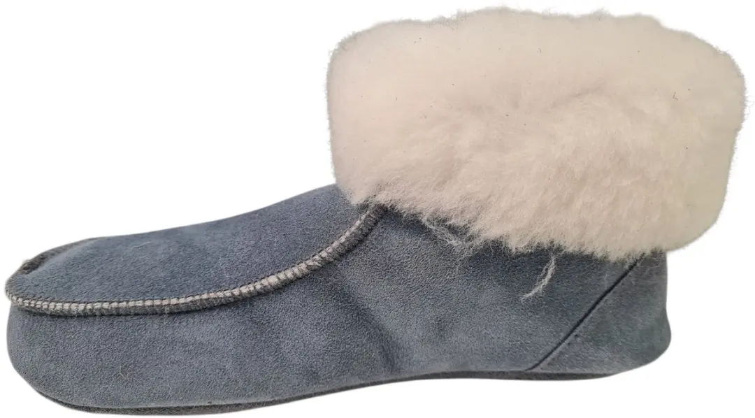 Fellhof 3101 Pantoffels Lamswol - Blauw/Grijs 43 - afbeelding 4 van 4